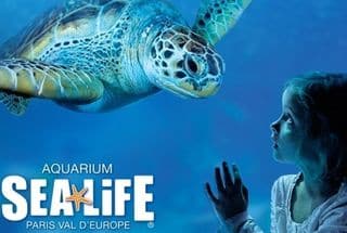 Aquarium SEA LIFE Paris entrée à 9,50 euros au lieu de 13,95 euros