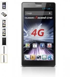 smartphone HUAWEI Ascend G740 pas cher