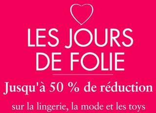 Adam & Eve : jusqu’à moins 50% sur plus de 800 articles + livraison gratuite (lingerie & mode 