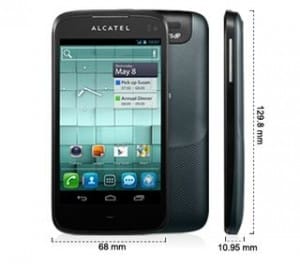 Alcatel One Touch 997D ardoise pas cher