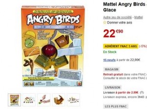 Angry Birds Sur Glace moins cher