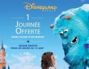 Bon plan DisneyLand : 1 journée offerte pour 1 séjour acheté