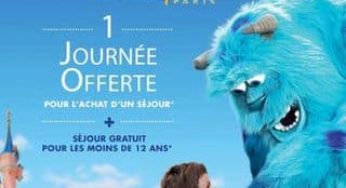 Bon plan DisneyLand : 1 journée offerte pour 1 séjour acheté (et -12 ans gratuit‏)