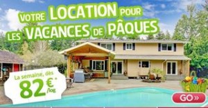 Bon plan vacances de Paques 150 euros