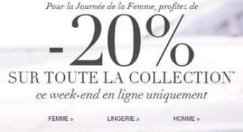 Marks et Spencer : 20% de remise sur tout