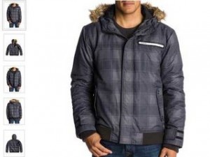 Veste homme Quiksilver à 50 euros