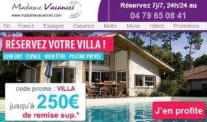 bon plan location villa 250 euros offerts