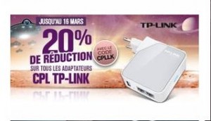 code promo adaptateurs CPL TP-LINK