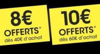 Go Sport : 8 ou 10 euros offerts avec ces codes (internet et magasins) / valable sur promo