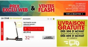 Vente flash Go Sport ! Jusqu’à moins 50% sur plus de 100 articles.