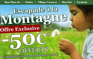 50 euros de remises immediates sur vos vacances a la montagne