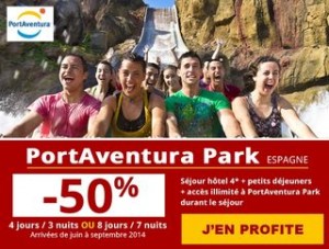 Bon plan PortAventura Carrefour voyage