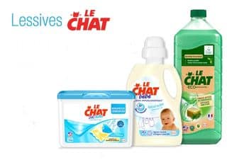 Bon plan lessives : 33% de remise sur la lessive Le Chat (Amazon)