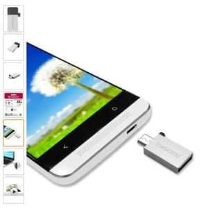 Clé USB / Micro USB 32Go Transcend 