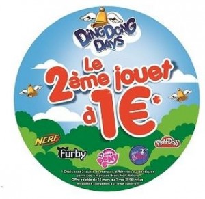 Remboursement Hasbro jouet a 1 euro