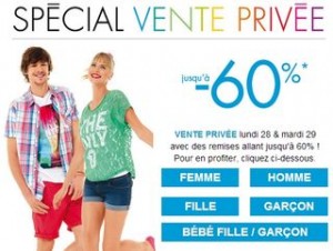 Vente Privée Kiabi 