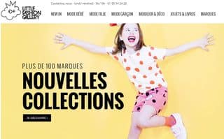 80 euros d’achats pour 40 euros sur Littlefashiongallery 