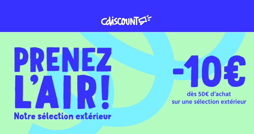 bon plan bricolage & jardin 10 euros offerts pour 50 euros sur cdiscount