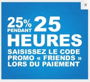 Moins 25% sur tout Reebok pendant 25h