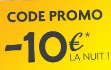 code promo hotel 10 euros