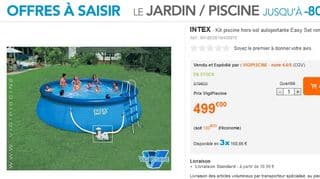 Kit piscine 5,49 m de diamètre Easy Set INTEX 