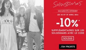 10% de remise supplémentaire sur les Soldes Galeries Lafayette