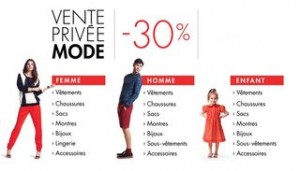 Vente Privée mode chez Amazon avec 30% de remise dès 40 euros sur des milliers d’articles.