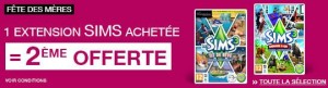 1 Sims 3 gratuit pour 1 Sims acheté