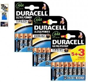 24 piles LR3/AAA Duracell Ultra Power