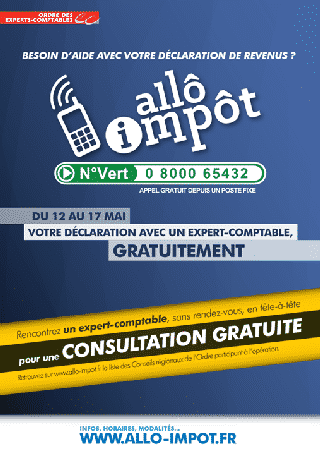 Assistance gratuite pour remplir votre déclaration d’impôt (numéro vert et permanences)