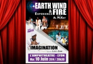 Concert de Earth, Wind & Fire et Imagination à moitié prix 