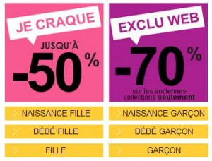 Tape à l’œil : 70% de remise sur l’ancienne collection 