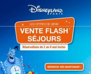 Vente flash DisneyLand 6 jours pour en profiter