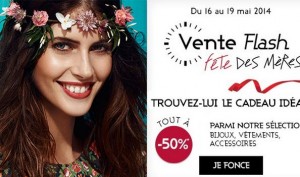 Vente flash fête des mères : plus de 600 articles à moitié prix 