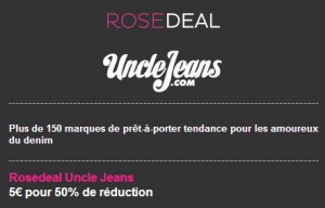 bons de réduction UncleJeans 