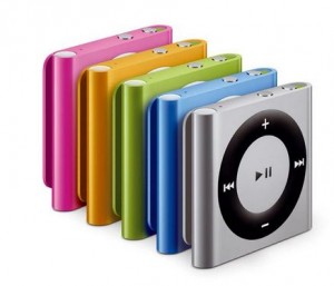 iPod SHUFFLE Apple 2GO (silver, rose ou jaune) 100% remboursé 