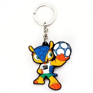 porte clé mascotte Coupe du monde 2014