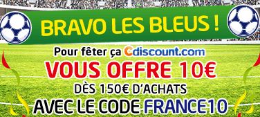 10 euros offerts pour 150 euros d’achats sur Cdiscount 