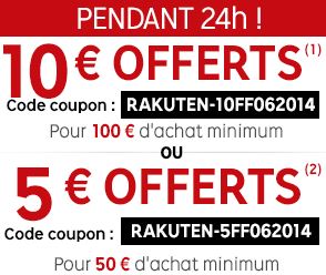 Aujourd’hui 5 euros offert pour 50 euros d’achat sur Priceminister 