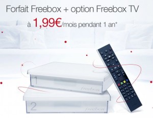 Free Box à moins de 2 euros/mois