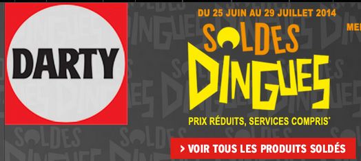 Les soldes Darty d’été ! Bonnes affaires