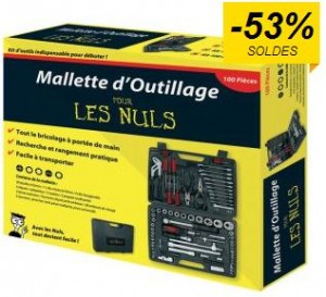 Moins de 40 euros la mallette d’outillage 100 pièces POUR LES NULS