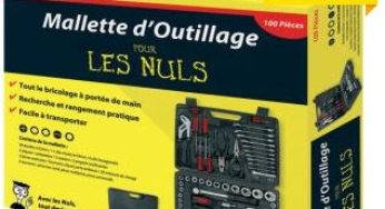 Moins de 40 euros la mallette d’outillage 100 pièces POUR LES NULS (moitié prix)