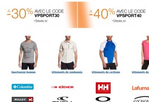 Remise sur les vêtements de sport & sportwear