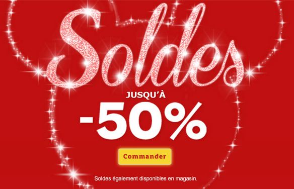 Soldes Disney Store : jusqu’à moins 50% sur les héros Disney