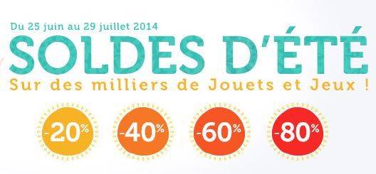 Supers soldes jeux et jouets chez Avenue des jeux 