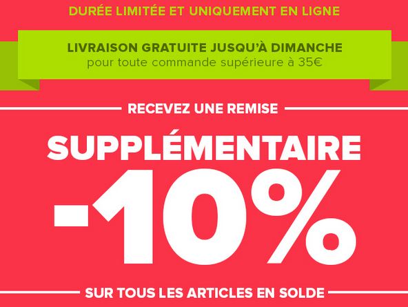 code promo remise supplémentaire sur les soldes Bata 