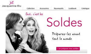 préparez vos soldes été 2014 Jacqueline Riu !