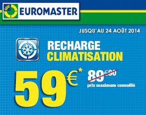 recharge climatisation pas chere Euromaster