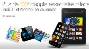 100 euros d’applis gratuite sur App-Shop Amazon